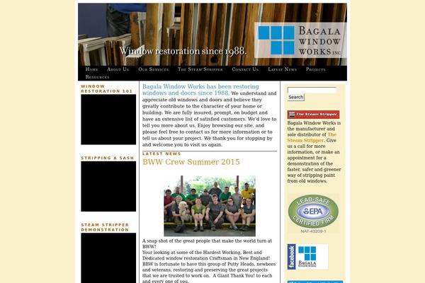 bagalawindowworks.com site used Bagalawindowworks