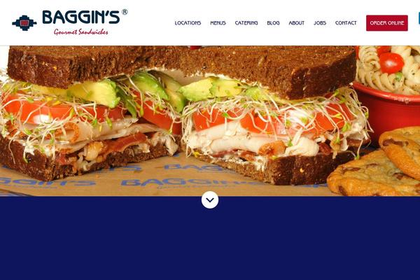 bagginsgourmet.com site used Baggins2015