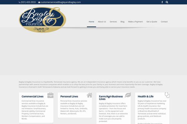 bagleyandbagley.com site used Bagleytheme