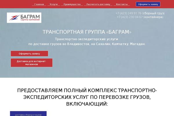 bagram.biz site used Storksystem