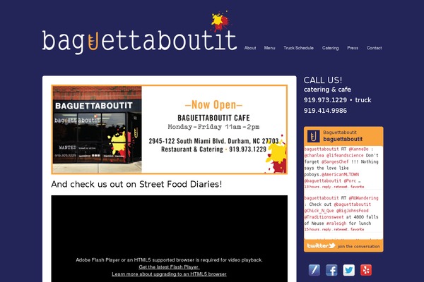 baguettaboutit.com site used Clean