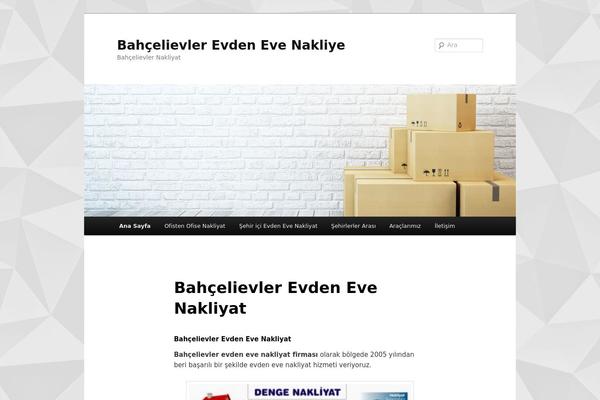 bahcelievlernakliyat.org site used Bahcelievler-nakliyat