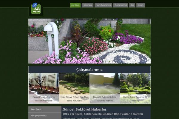 Accelerate theme site design template sample