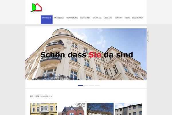bahr-immobilien.de site used Theme_one