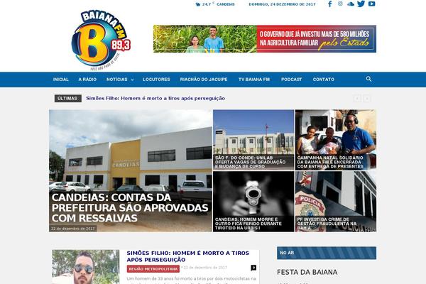 baianafm.com.br site used Baianafm