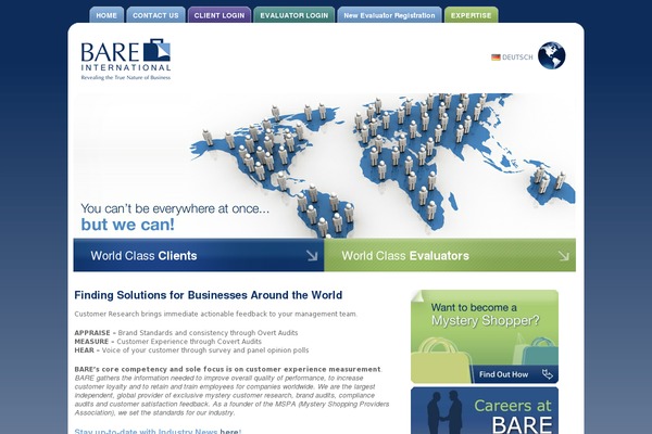 bareinternational theme websites examples