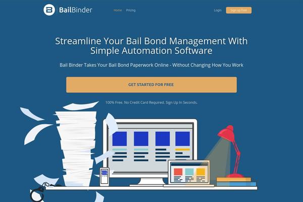 bailbinder.com site used Invention