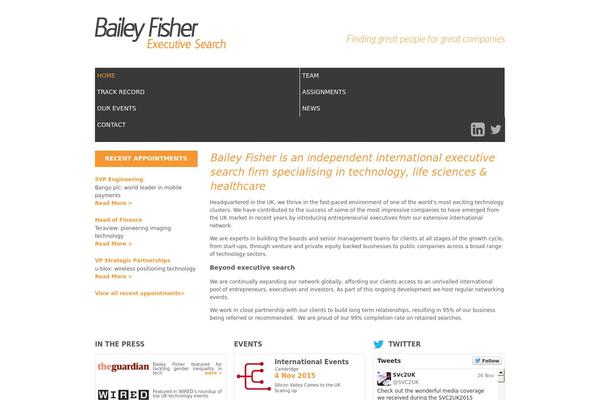baileyfisher.com site used Baileyfisher