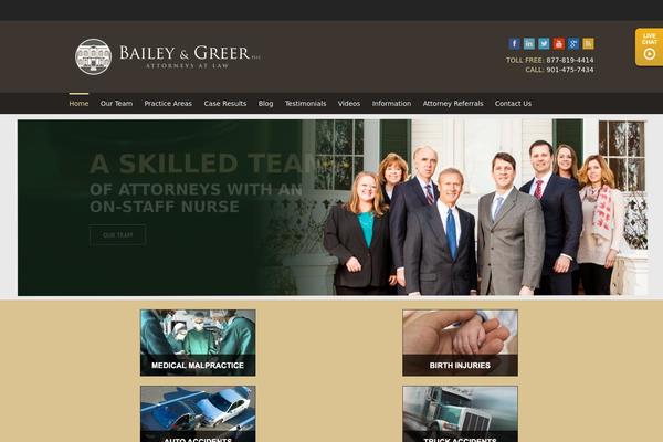 baileygreer.com site used Bailey-greer