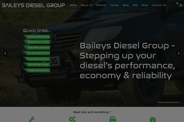 baileysdiesel.com site used Flatter_wp-child