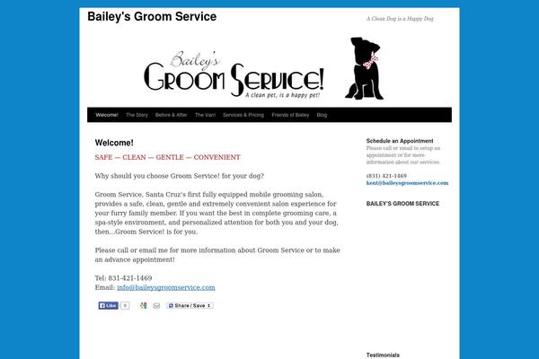 baileysgroomservice.com site used Baileys