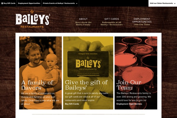 baileys-restaurants WordPress theme, websites list used baileys-restaurants theme baileys-restaurants theme websites examples