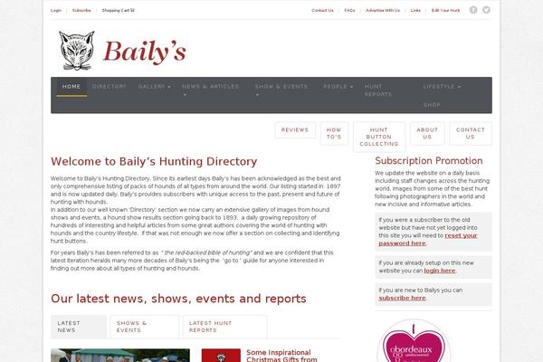 bailyshuntingdirectory.com site used Bailys