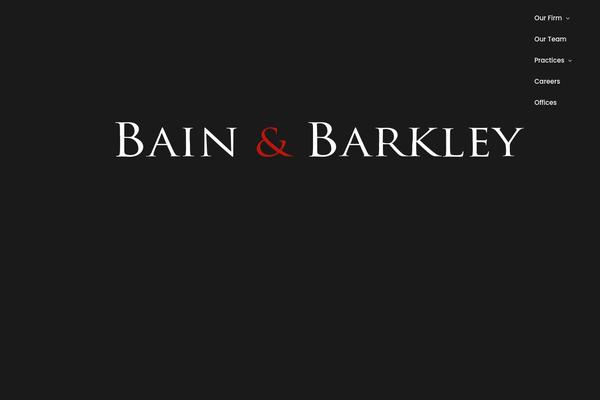 bainandbarkley.com site used Divi_child