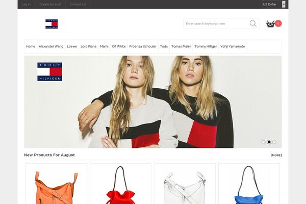 Deviant theme websites examples