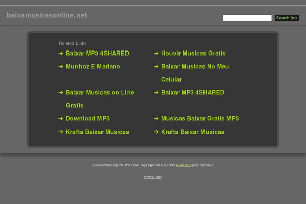 baixamusicasonline.net site used Musicasparadownloads