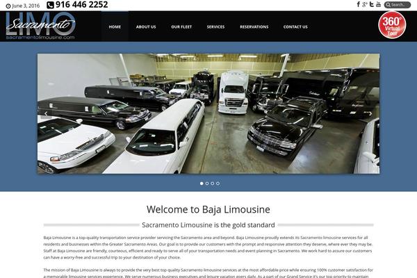 Jupiter theme site design template sample