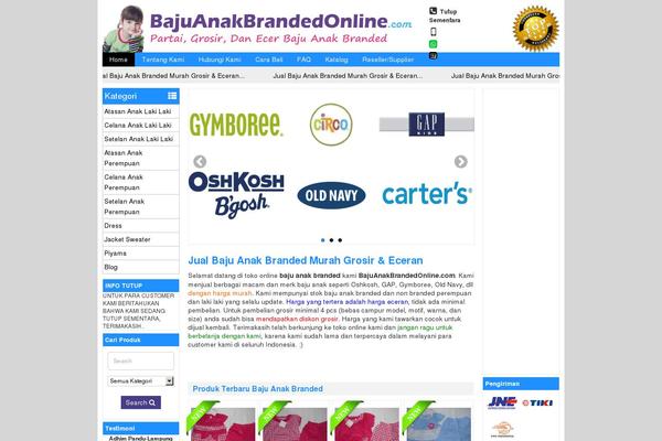 bajuanakbrandedonline.com site used Wptoko