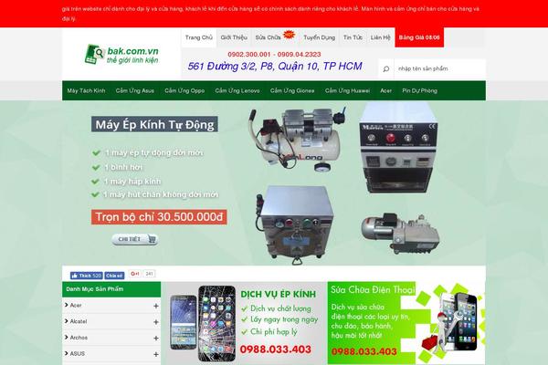 bak.com.vn site used Chuot