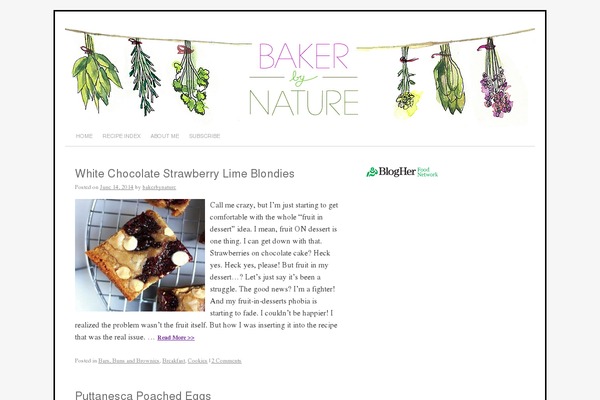 bakerbynature.com site used Baker-by-nature