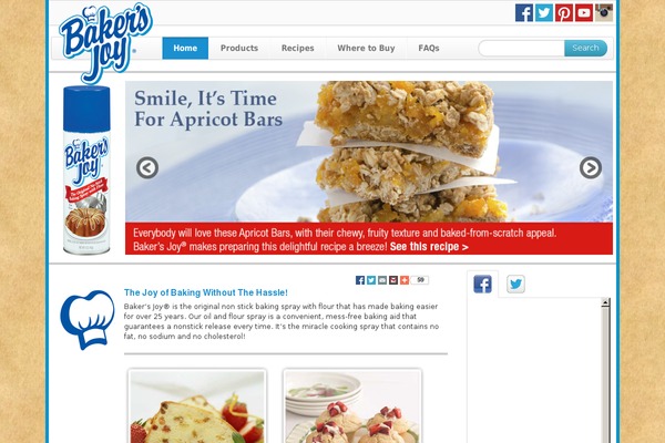 bakersjoy.com site used Bgtheme