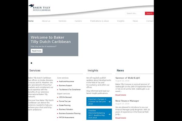 bakertillydutchcaribbean.com site used Bakertilly