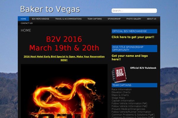 bakervegas.net site used TextWP