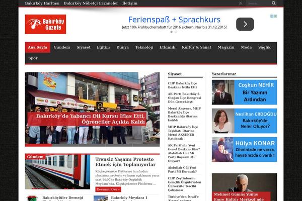 bakirkoygazete.com site used Bakirkoygazetesi
