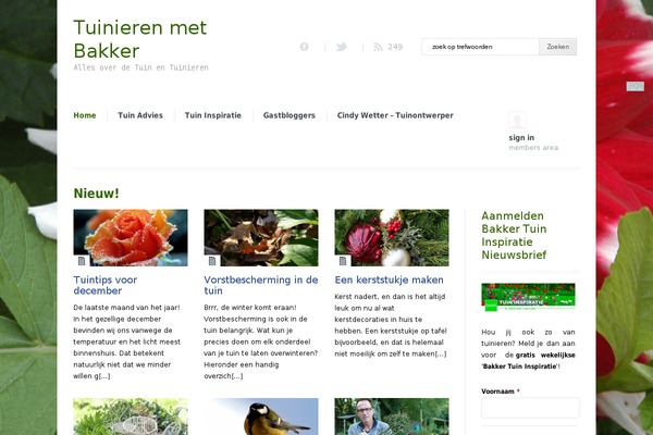 bakkertuin.nl site used Serpent