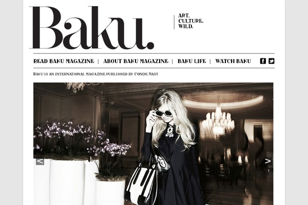 baku-magazine.com site used Baku