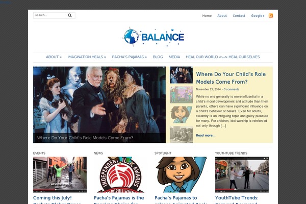 balanceedutainment.com site used Bloog-lite