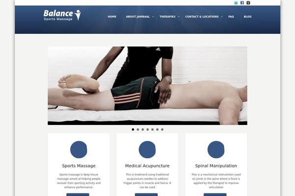 balancesportsmassage.com site used Balancesportsnew