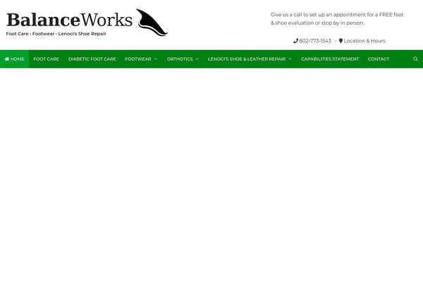 balanceworks.biz site used Generatepress-child-theme