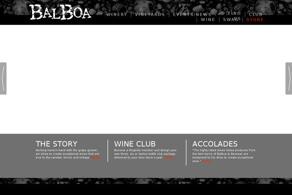 balboawinery.com site used Balboa