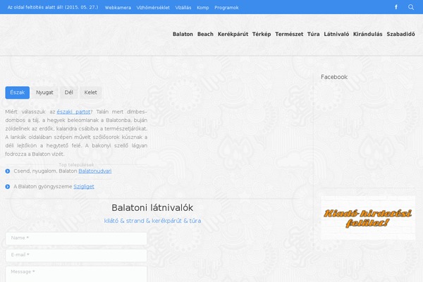 balaton theme websites examples