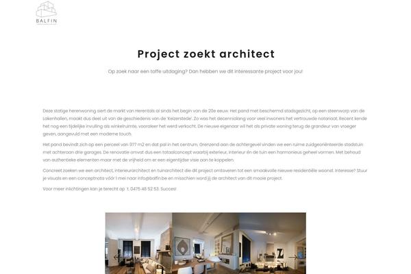 Maison theme site design template sample