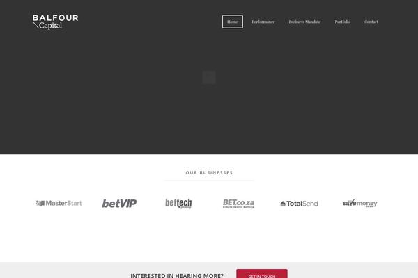balfourglobal.com site used Balfour