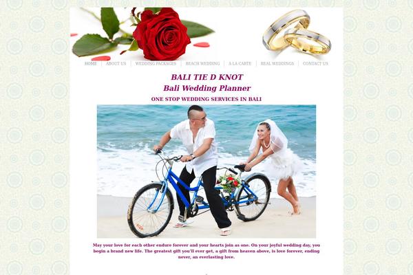 bali-weddingplanner.com site used Blissful_blog