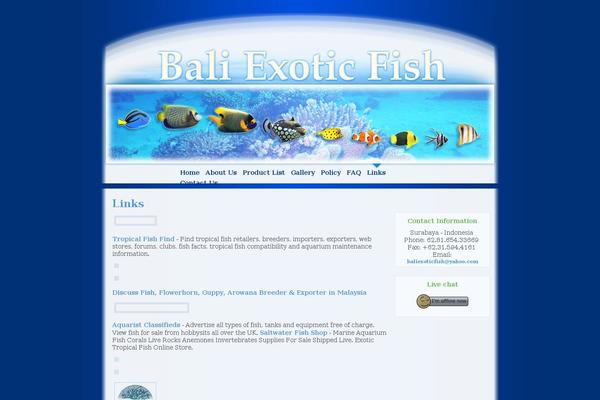 baliexoticfish.com site used Bef