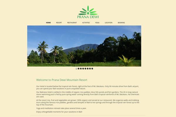 balipranaresort.com site used Baliprana