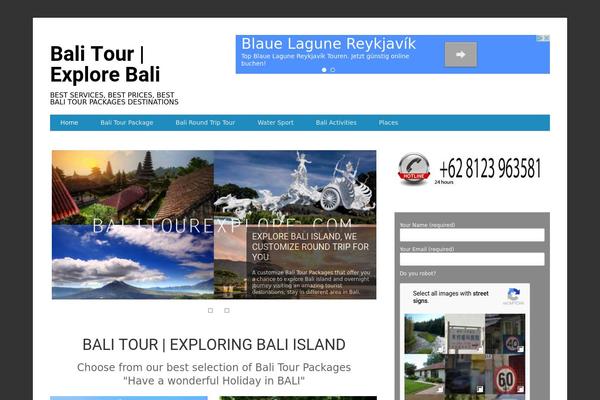 balitourexplore.com site used Benson-master