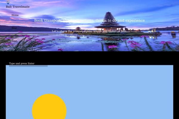 Impreza theme site design template sample