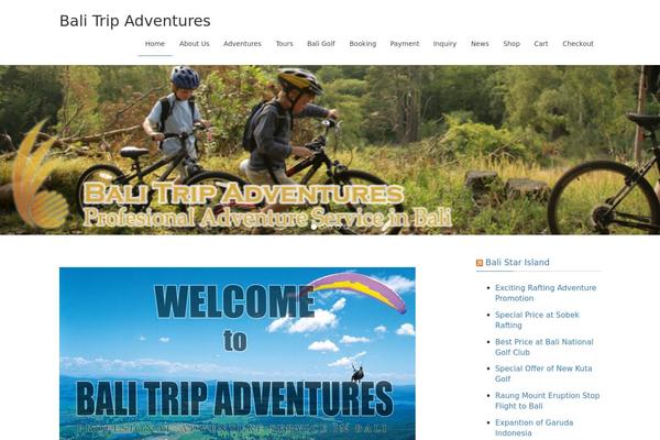 Lightning theme site design template sample
