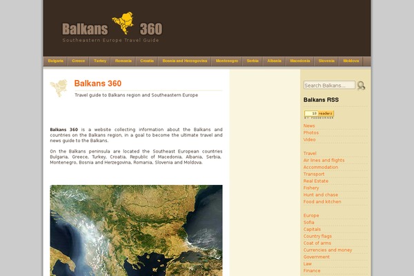 balkans360.com site used Balkans