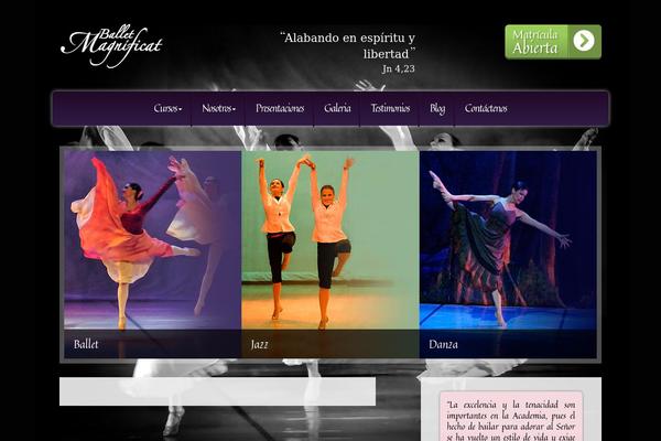 balletmagnificatcr.com site used Balletmagnificat20