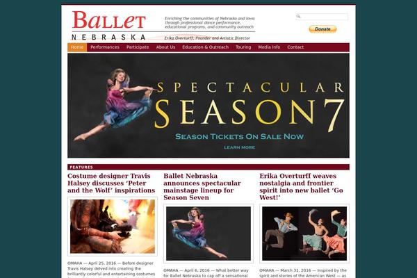 balletnebraska.org site used Spiegelmagazine-pro