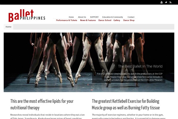 Tempera theme site design template sample