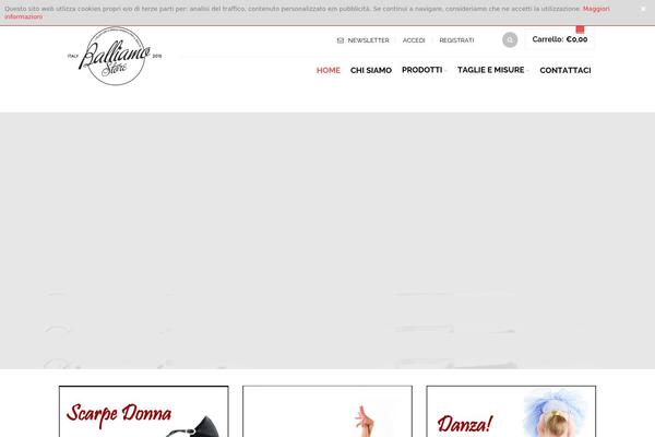 Felicity theme site design template sample