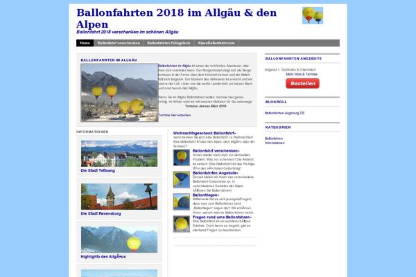 ballonfahrten-wilhelm.de site used Mimbo 2.2