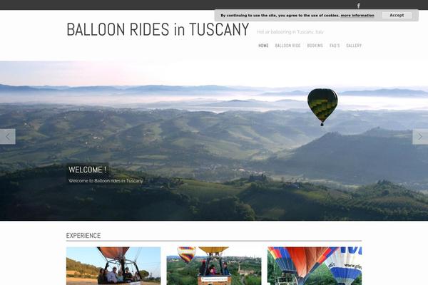 balloonridestuscany.com site used Storyteller